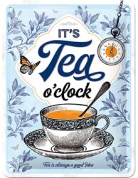Nostalgic Art Germany Placă metalică 15 x 20 - It'S Tea O'Clock - Timpul pentru Un Ceai (2076)