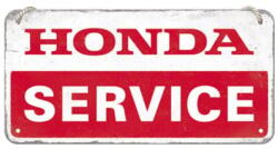 Nostalgic Art Germany Placă Decor metalică cu Șnur 10 x 20 - Honda Mc - Service Moto (2265)