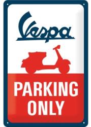Nostalgic Art Germany Placă metalică 20 x 30 - Vespa - Parking Only - Parcare Doar pentru Vespa (1550)