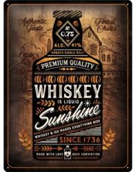 Nostalgic Art Germany Placă metalică 30 x 40 - Whiskey - Raza de Soare (1853)