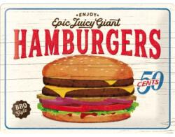 Nostalgic Art Germany Placă metalică 30 x 40 - Hamburgers (1011)