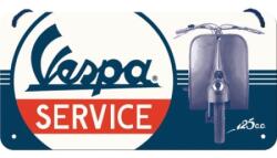 Nostalgic Art Germany Placă metalică cu Șnur 10 x 20 - Vespa Service (1588)