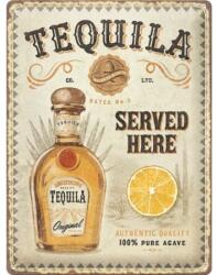 Nostalgic Art Germany Placă Decor 30 x 40 - Tequila Served Here - Tequila Servita Aici (2390)