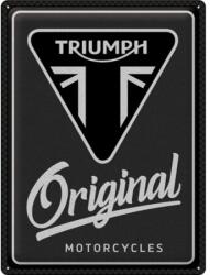 Nostalgic Art Germany Placă 30 x 40 - Triumph - Original Motorcycles - Motociclete Autentice (2386)