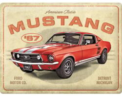 Nostalgic Art Germany Placă 30 x 40 - Ford Mustang - Gt 1967 Red - Rosu (2007)