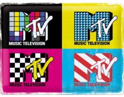 Nostalgic Art Germany Placă metalică 30 x 40 - MTV - Logo Pop Art (2319)
