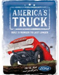 Nostalgic Art Germany Placă 30 x 40 - 23320 Ford F - 100 America'S Truck - Camioneta Americii (2193)
