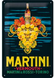 Nostalgic Art Germany Placă metalică 20 x 30 - Martini - Vermouth Grapes - Struguri de Vermont (1917)