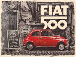 Nostalgic Art Germany Placă metalică 30 x 40 - Fiat 500 (1992)