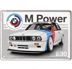 Nostalgic Art Germany Carte Poștală metalică - BMW Motorsport M Power E30 (2650)