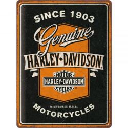 Nostalgic Art Germany Placă Decor 30 x 40 - Harley Davidson Motociclete Autentice (2418)