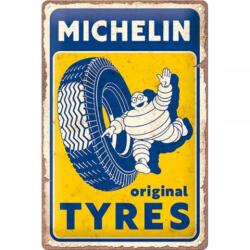Nostalgic Art Germany Placă Decor metalică 20 x 30 - Michelin - Original Tyres - Cauciucuri Autentice (2411)