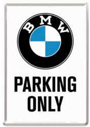 Nostalgic Art Germany Carte Poștală metalică - BMW - Parking Only - Parcare Doar pentru BMW (1232)