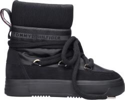 Tommy Hilfiger TOMMYTECH LOGOTAPE SNOWBOOT WARM Negru 36 (FW0FW08998BDS)