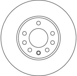 TRW DF4048 féktárcsa (1db)