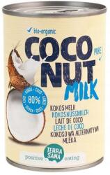 Terrasana Coconut milk kókuszital guargumi nélkül konzerv 22% zsír bio 400 ml (8713576114102)