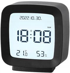 Verk Group Ébresztőóra dátummal és hőmérséklettel szundi funkcióval lcd nedvesség a levegőben (27441_CZ)
