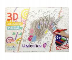 Swede 3D Unikornis Kifestő Puzzle