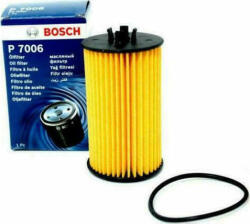 Bosch Filtru de Ulei Auto P7006 pentru Alfa Romeo Filtru de ulei auto pentru Opel Zafira B 08/Insignia/Corsa E-D/Astra J-H F026407006 (F026407006)