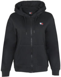 Tommy Hilfiger női pulóver, cipzáras, fekete, S (DW0DW17955 BDS)