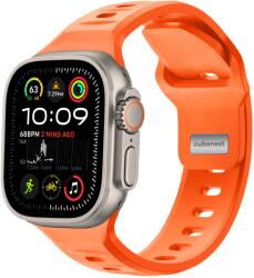 Cubenest prémium sportszíj Apple Watch-hoz, narancssárga (B01R001LOR)