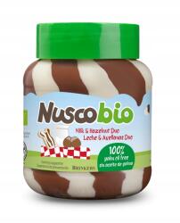  Duo Mogyorós-tejes Kakaós Krém Bio 400 g Nuscobio (8710573341357)