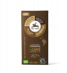 Alce Nero Keserűcsokoládé fair trade kávéval gluténmentes bio 50 g alce nero (5906735489217)