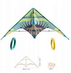 Djeco Sportsárkány Állványon Zöld Hullámok (DJ02163)