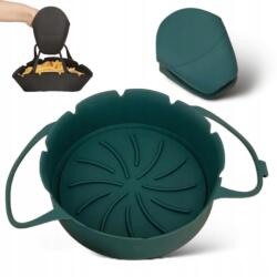  Air Fryer Yemmar szilikon forma, kerek, 3-4.5L, tapadásmentes (Okrągła silikonowa forma)