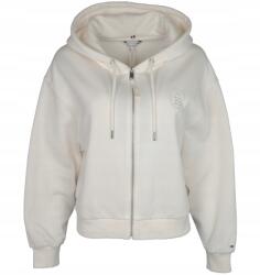 Tommy Hilfiger női pulóver, cipzáras, oversize, ekrü, XL (WW0WW39797 YBH)