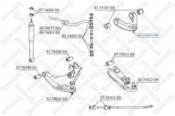 Stellox Lengőkar Csapszeg Felső Nissan King Cab D22 98