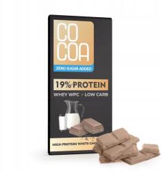 COCOA Fehér Protein Csokoládé Wpc Fehérjével Hozzáadott Cukor Nélkül 65 g Cocoa (5902565217068)