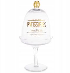 Artpol Üveg dekoratív tartály bonbon édesség patera mézeskalács (174455)