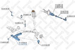 Stellox Lengőkar Alsó Jobb Ford Transit All 00