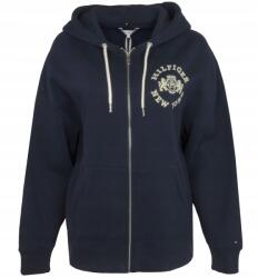 Tommy Hilfiger női pulóver, cipzáras, sötétkék, oversize, M (WW0WW39801 DW5)