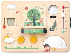 Tender Leaf Stație meteo din lemn Weather Watch Tender Leaf Toys cu cărți poștale din lemn 43*31*5 cm (TL8421)