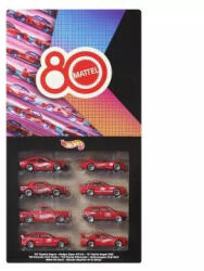 Mattel 80. évfordulós kisautó szett - 8 db-os