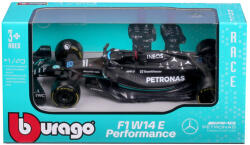 Bburago 1/43 F1 versenyautó - MB AMG W14 E Performance #63 (George Russell) (9369)