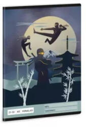 Ninjas in the Dark: Vonalas füzet - 4. osztálytól, A5