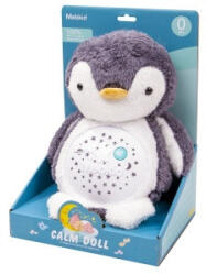 RTS Plüss pingvin bébijáték, zenél, világít (67806)