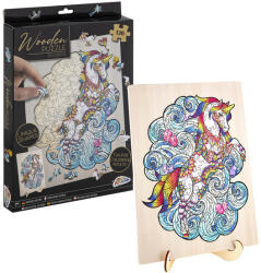 Grafix Fa puzzle Unikornis egyedi formákkal (00911)