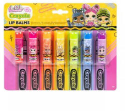 MGA Entertainment . x Crayola: Ajakbalzsam készlet - 7 db-os