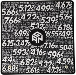 GANCUBE GAN Timer Mat (silver) (GAN17030000041) - kreativjatek