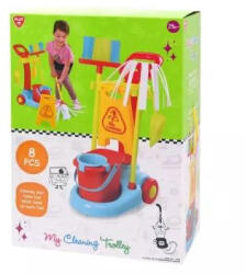 Playgo : Takarító kocsi készlet - kreativjatek