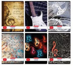 Herlitz Herlitz: A4-es hangjegy füzet, 86-32 - többféle