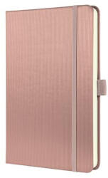 Sigel Jegyzetfüzet, exkluzív, A5, vonalas, 97 lap, keményfedeles, SIGEL "Conceptum", pink metál (SI401)
