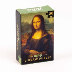 Professor Puzzle Mini Masterpieces kirakós: Mona Lisa (JIG9698-5) - kreativjatek
