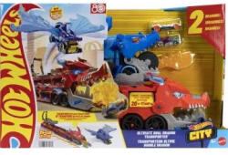Mattel Hot Wheels: Sárkányjárgány autószállító - kreativjatek