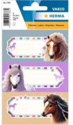 HERMA : Ló mintás füzetcímke
