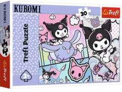 Trefl : Kuromi Hello Kitty - 30 darabos puzzle